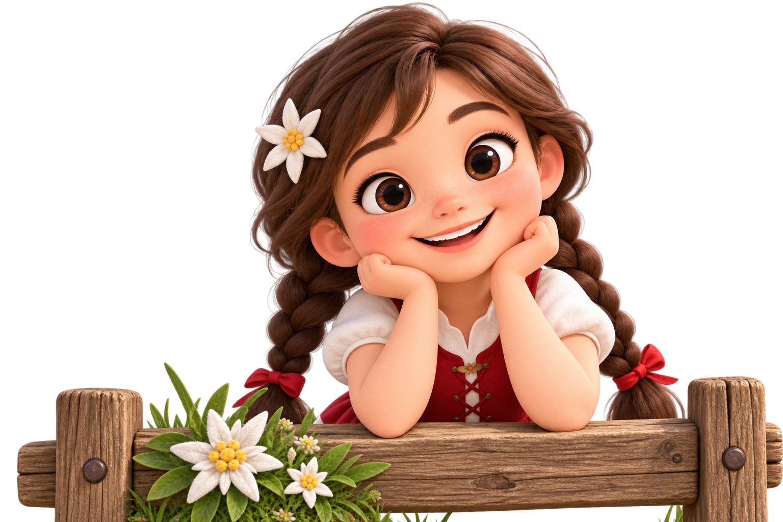 Heidi, die ichbinheidi-Maskottchenfigur